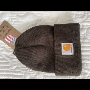 Carhartt toddler beanie (mustang brown) brand new with tags